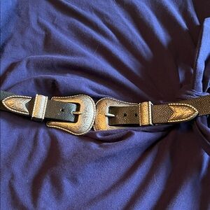 Double buckle belt